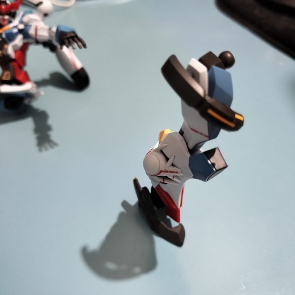 足も難しい、とりあえず、右足完成で集中力が切れた（2枚目）