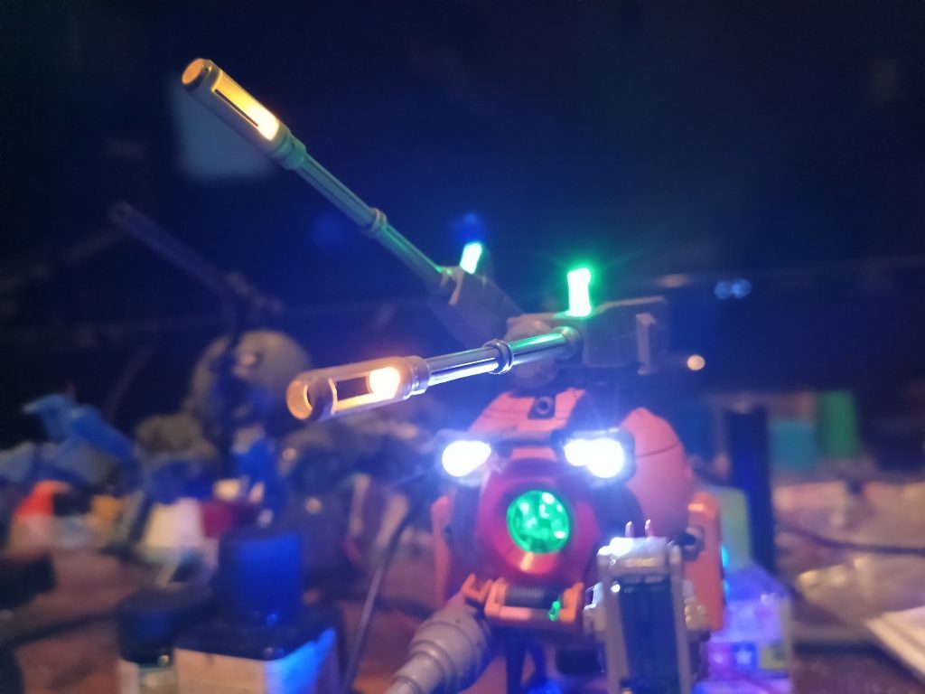 2連装キャノンはオレンジに👍