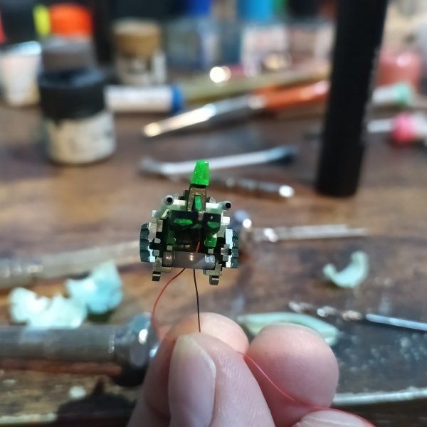 一度諦めたサイコフレームの発光😅💦発動イメージカラーが入手出来たので改めてチャレンジします😅💦💦（2枚目）