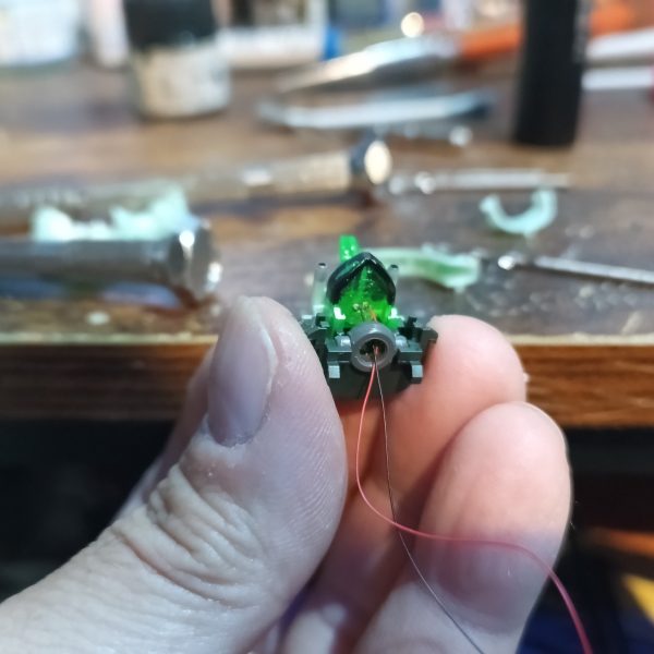 一度諦めたサイコフレームの発光😅💦発動イメージカラーが入手出来たので改めてチャレンジします😅💦💦（3枚目）