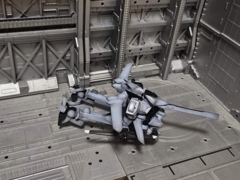 黒立ち上げでディテールが際立っていい感じ😁