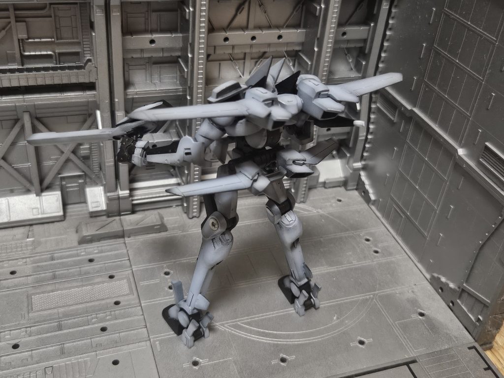 変哲のない後ろ