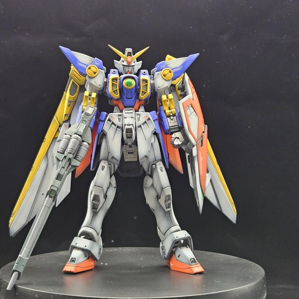 前回のバルバトスから使用しだしたNAZCAカラーで外装は仕上げています❗