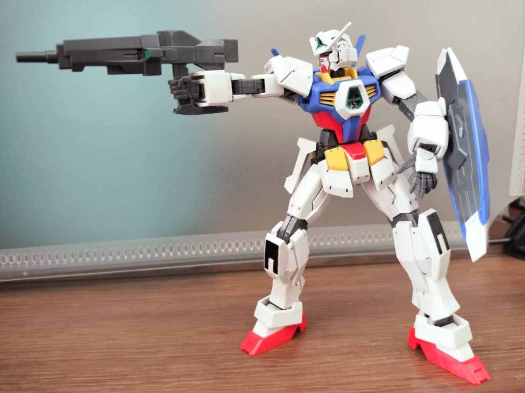 換装前のノーマルモード合わせ目が見えない優秀なキットなのでバラすのがちょいムズでした。