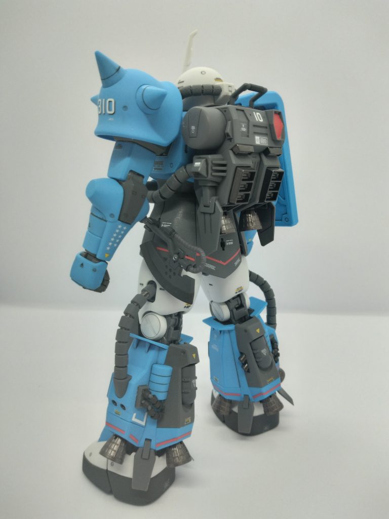 MG ユーマ・ライトニング専用R1AザクⅡ–2枚目/制作者：クワトロばじーな