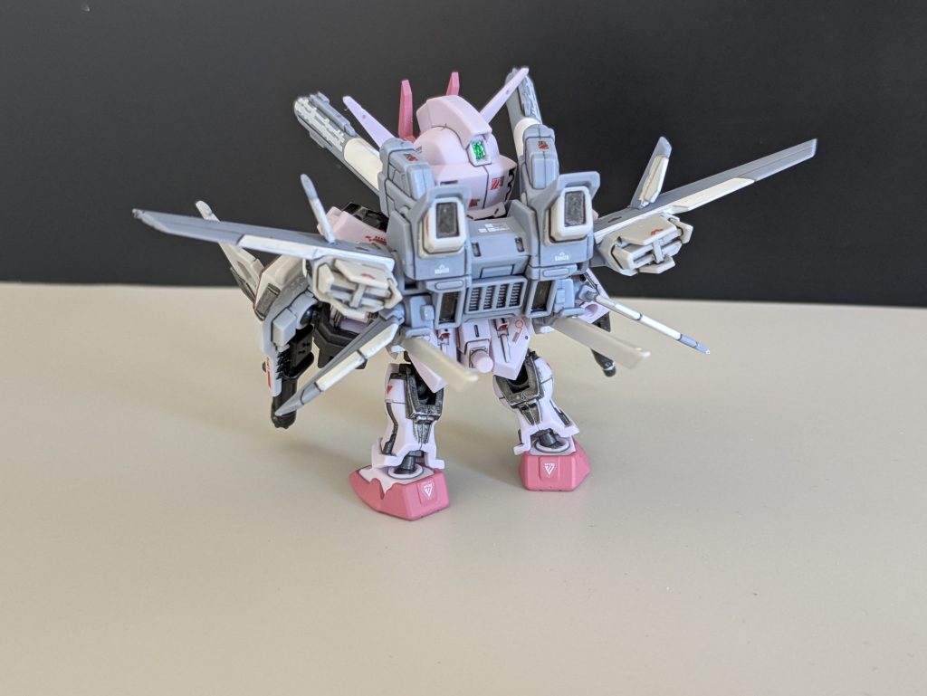 I.W.S.Pも部分塗装、100均シール仕上げです