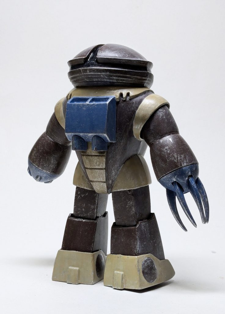 胴体の一部やバーニアノズルの合わせ目処理は行なっていません。忘れただけですけど（笑）