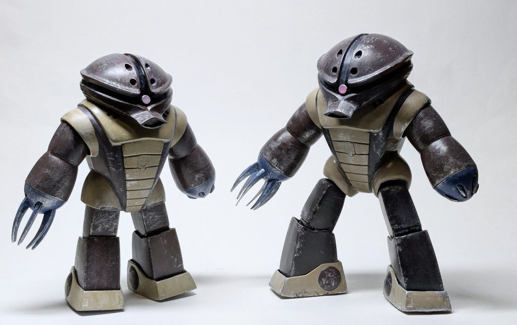 旧キット 1/144  アッガイ–5枚目/制作者：MU