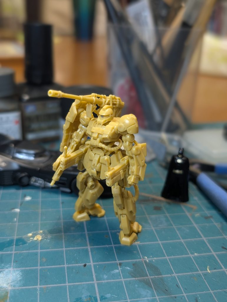 塗装寸前の記録