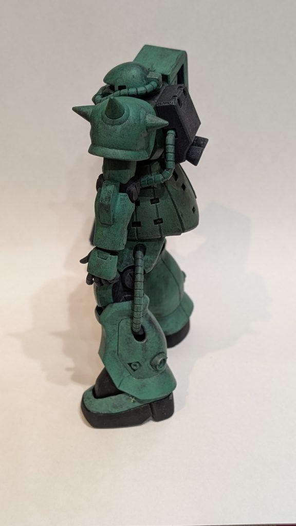 HG F2ザク 筆塗り全塗装–5枚目/制作者:やまちゃ