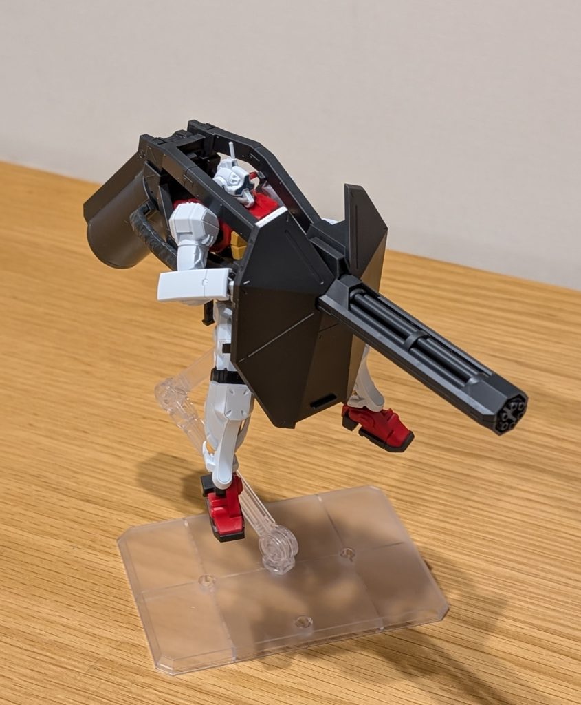 ポージングの練習(ゲルググGQ + 境界戦機 武器)–9枚目/制作者：やまちゃ