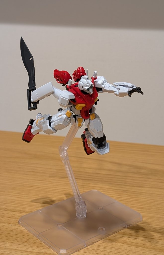 ポージングの練習(ゲルググGQ + 境界戦機 武器)–5枚目/制作者：やまちゃ