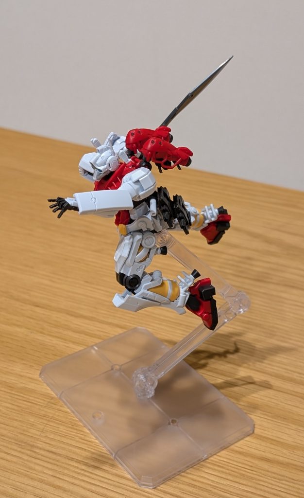 ポージングの練習(ゲルググGQ + 境界戦機 武器)–6枚目/制作者：やまちゃ