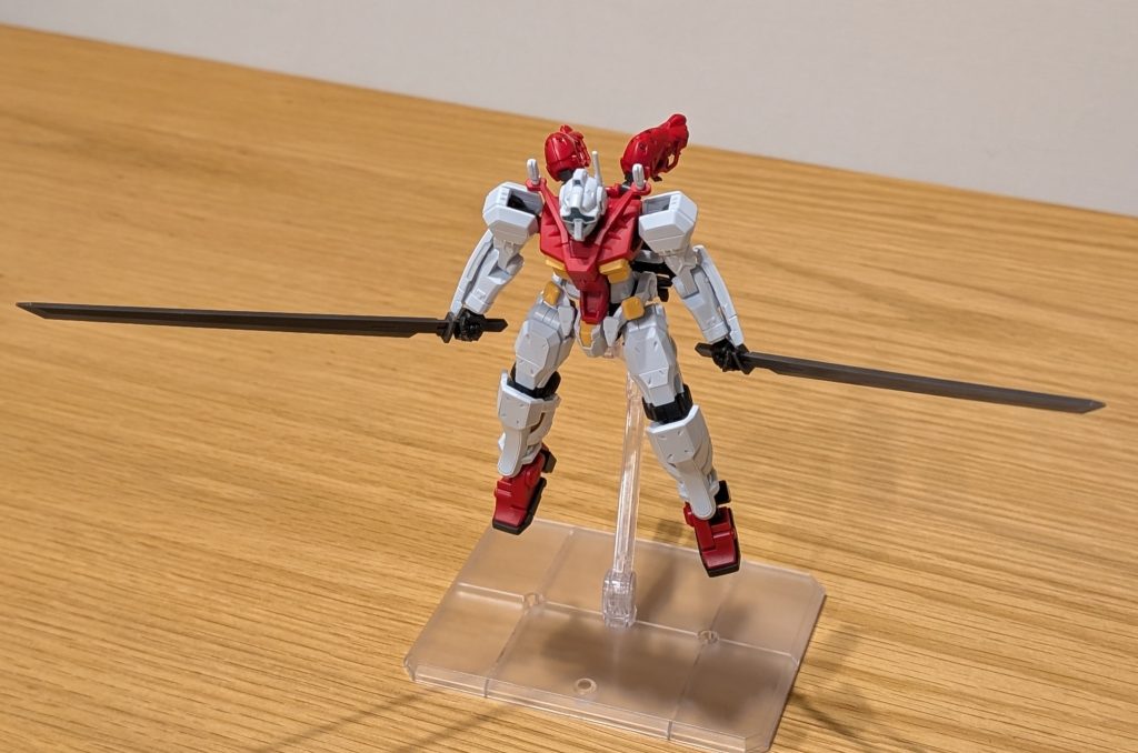 ポージングの練習(ゲルググGQ + 境界戦機 武器)–4枚目/制作者：やまちゃ