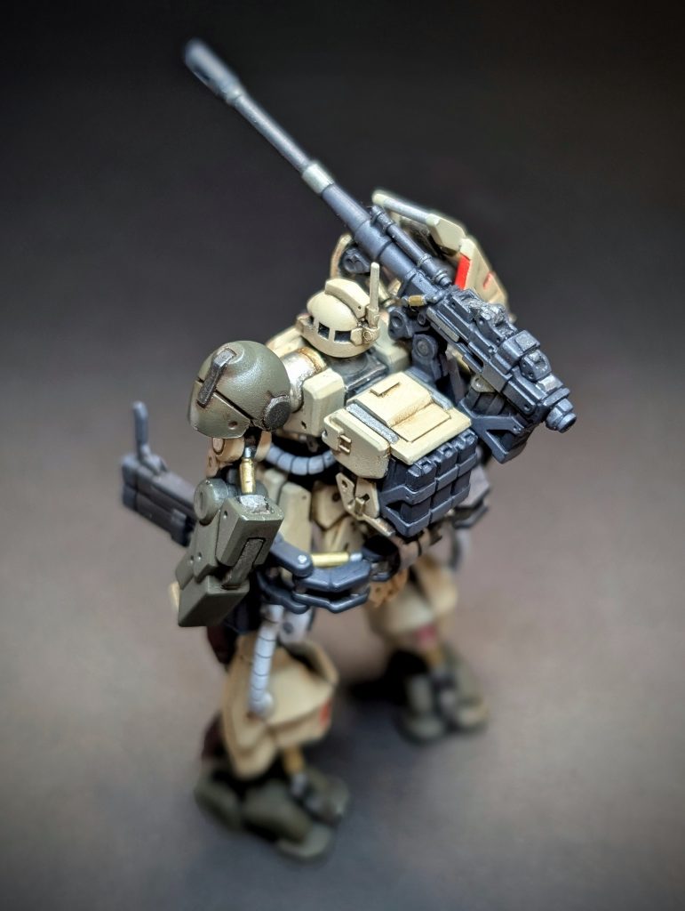 キャノン砲の塗り分け楽しみました！ただ地味で目立たない！笑