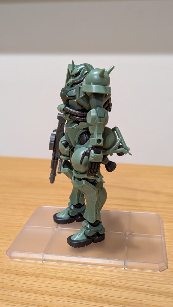 素組みザク(GQ)–4枚目/制作者：やまちゃ