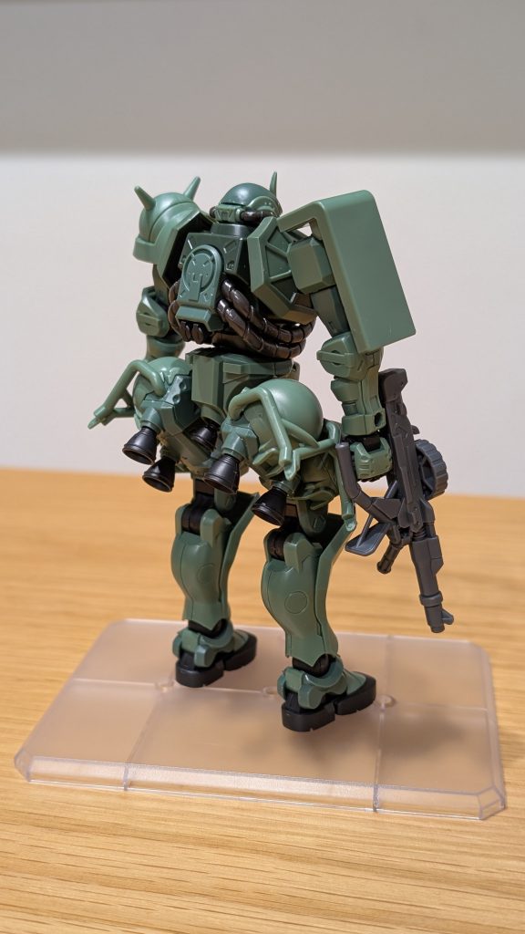 素組みザク(GQ)–5枚目/制作者：やまちゃ