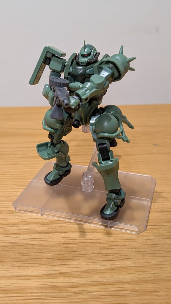 素組みザク(GQ)–2枚目/制作者：やまちゃ