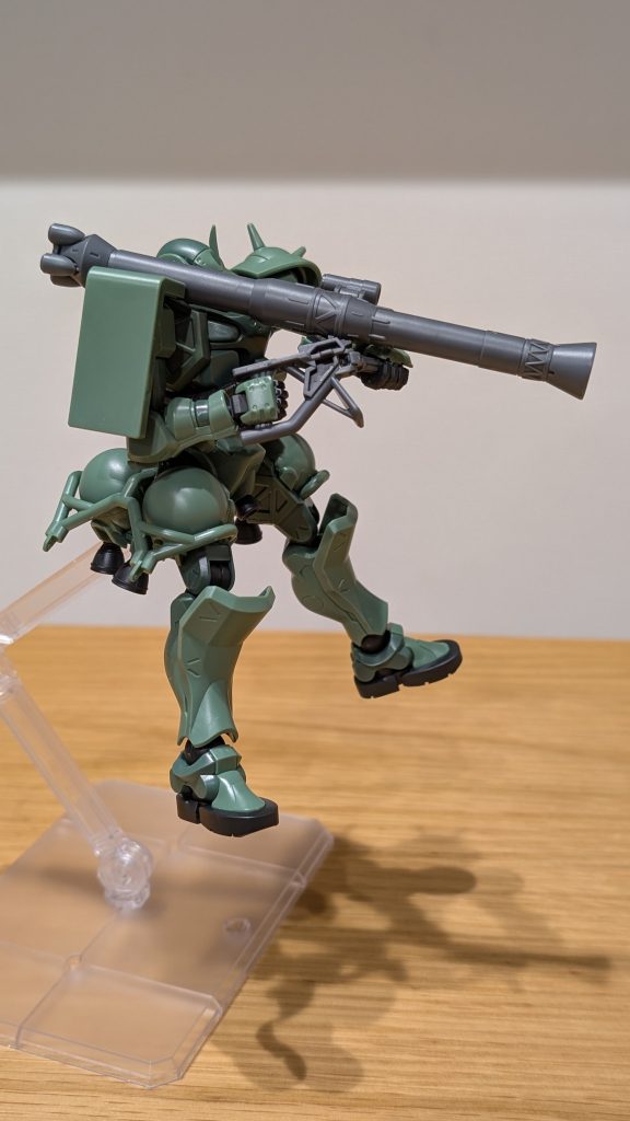 素組みザク(GQ)–2枚目/制作者：やまちゃ