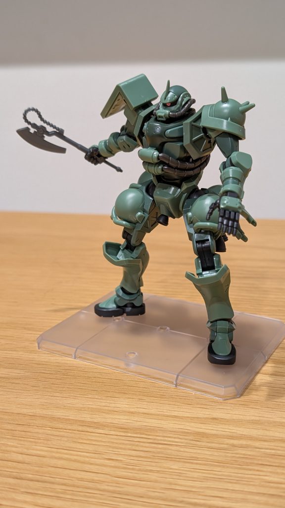 素組みザク(GQ)–3枚目/制作者：やまちゃ