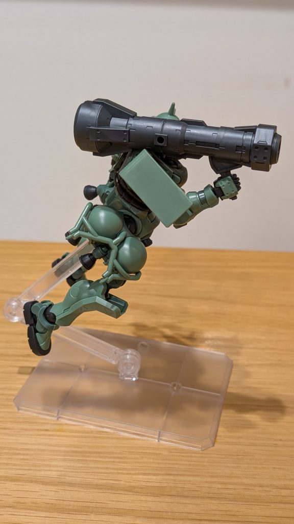 ザクGQに境界戦機のウェポンセットを持たせる–5枚目/制作者：やまちゃ