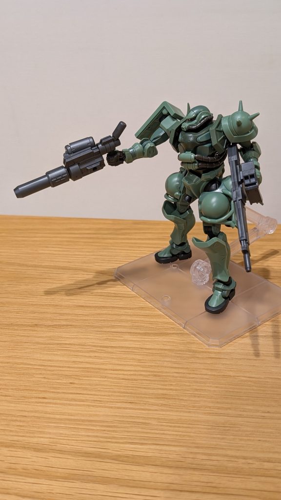 ザクGQに境界戦機のウェポンセットを持たせる–9枚目/制作者：やまちゃ