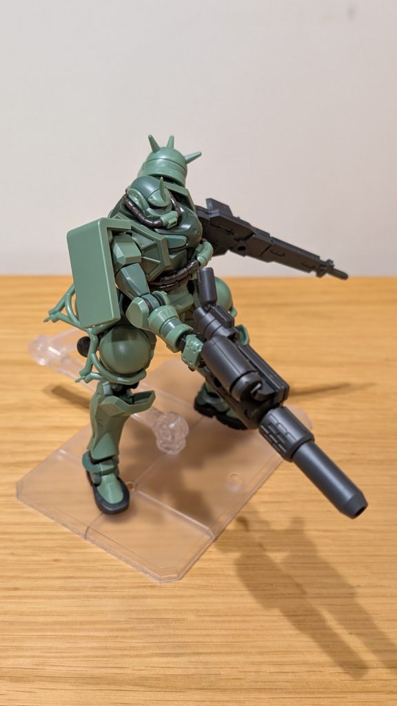 ザクGQに境界戦機のウェポンセットを持たせる–8枚目/制作者：やまちゃ