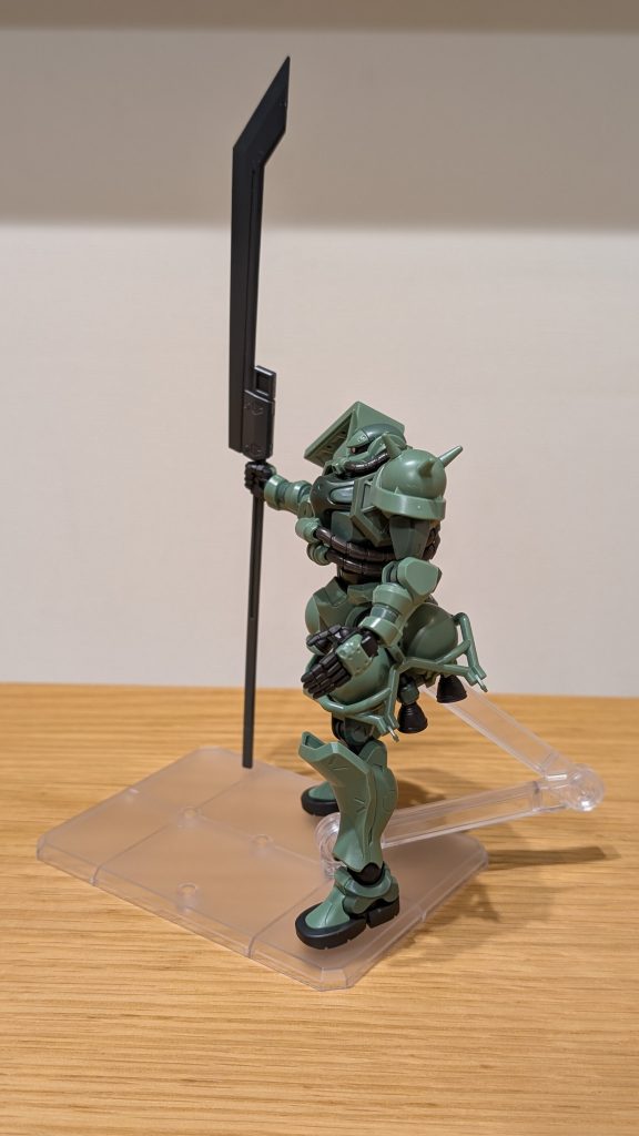 ザクGQに境界戦機のウェポンセットを持たせる–3枚目/制作者：やまちゃ