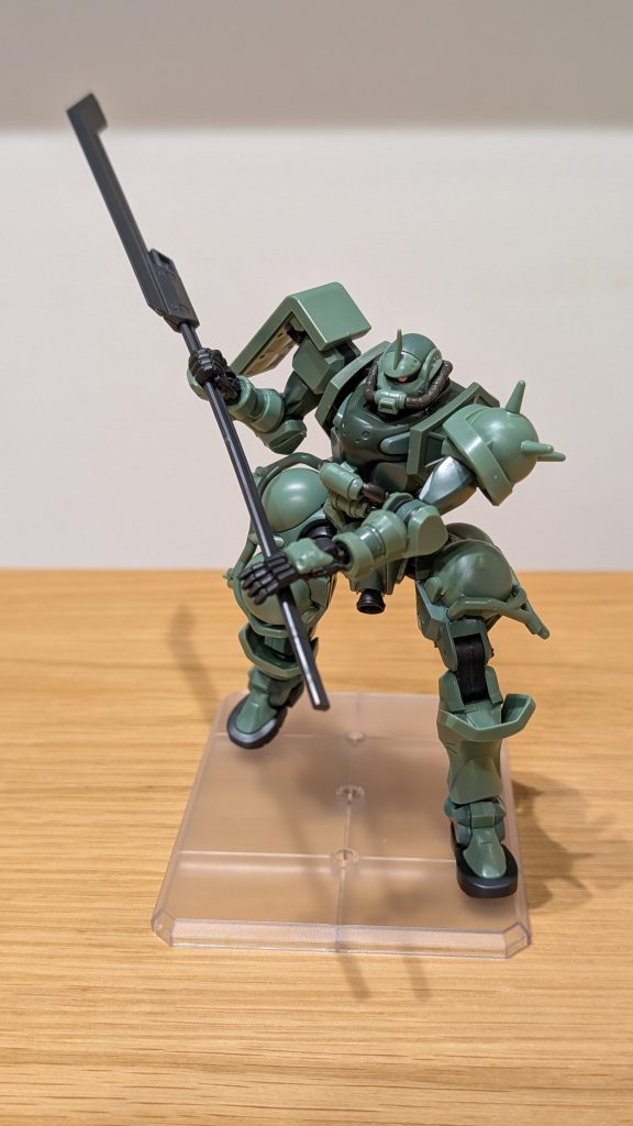 ザクGQに境界戦機のウェポンセットを持たせる–4枚目/制作者：やまちゃ