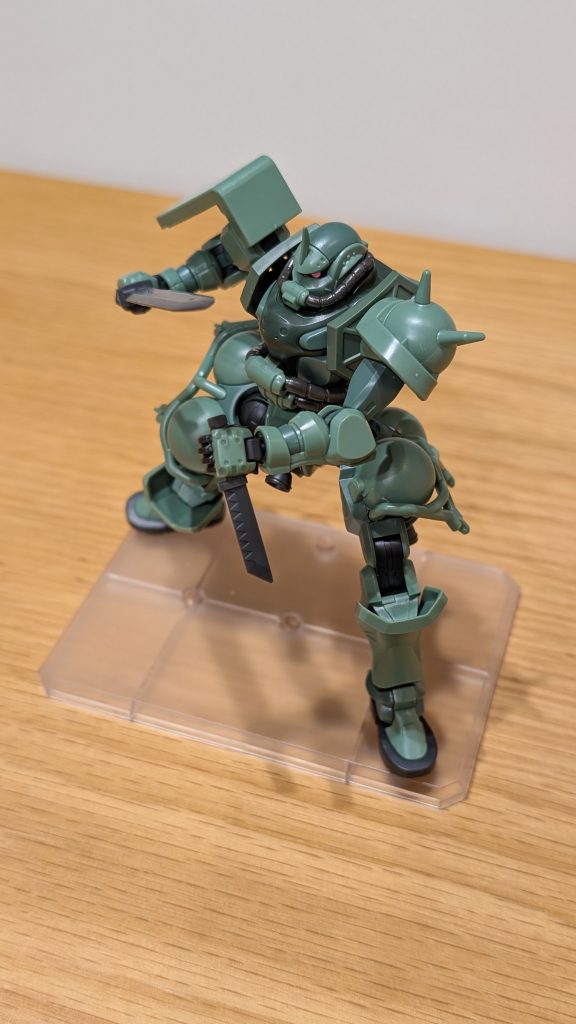 ザクGQに境界戦機のウェポンセットを持たせる–3枚目/制作者：やまちゃ