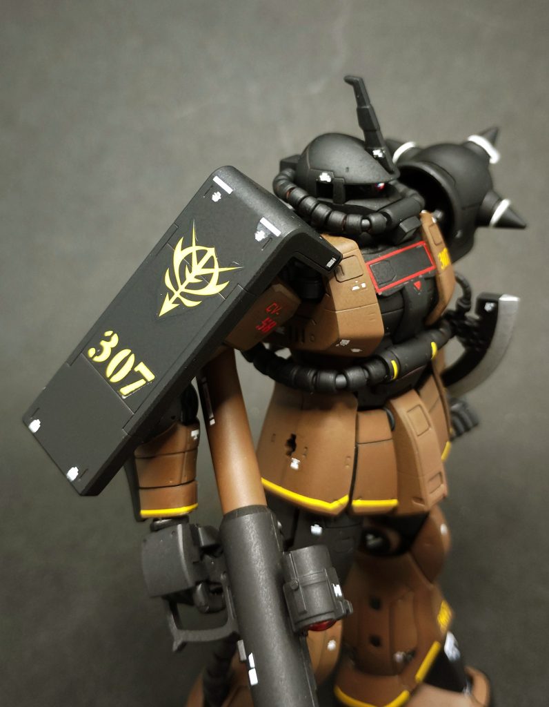 　1/144 RG MS-06S ギャビー・ハザード少佐機　–2枚目/制作者：だんくら工房・mk戦車