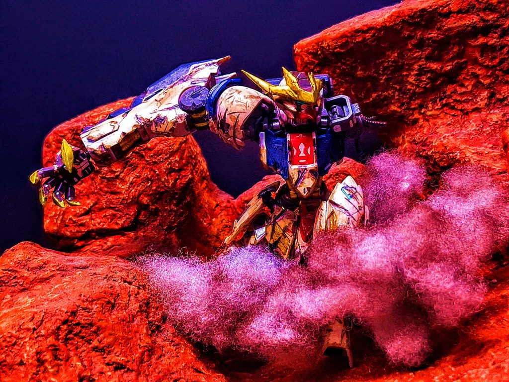 やっぱバルバトスルプスレクスはこうじゃなくちゃいけませんよね｡あ、足がないのは気にしないでください。