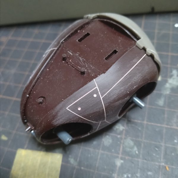 スジ彫り進行状況です！😀結局はホントにその場の思いつきでやってます！😄😄（2枚目）