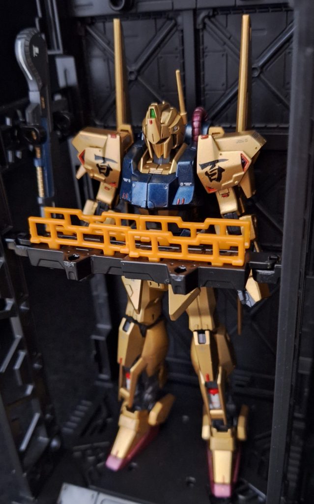 HG　百式　メタリック塗装–5枚目/制作者：@feiru777