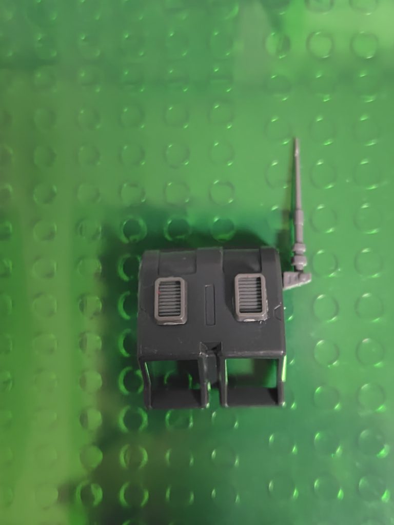 同じくアンテナも付けて