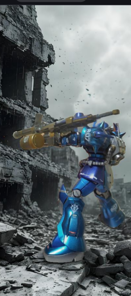 グフカスタム–5枚目/制作者：M.Aznable