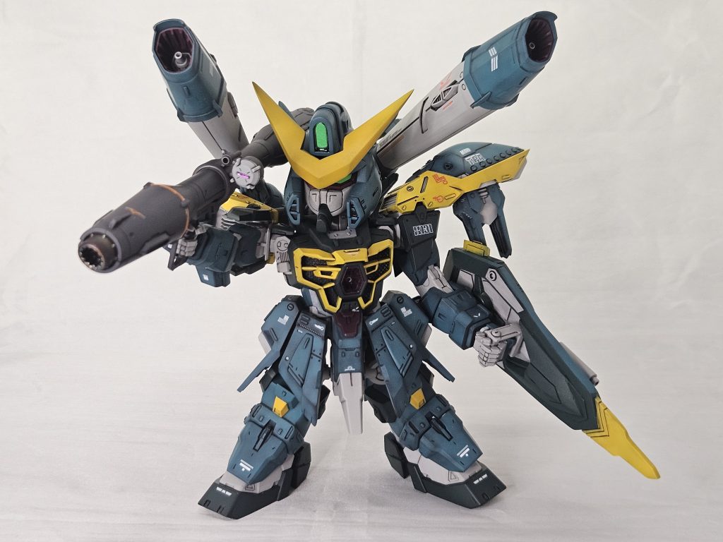 トーデスブロック発射キットのままでは長すぎるので縮めてます