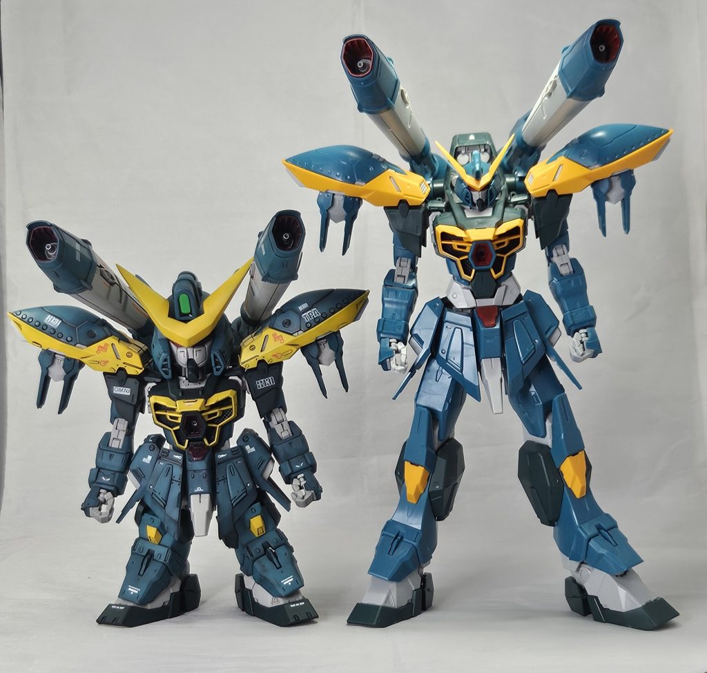 フルメカニクスカラミティと並べるとこんな感じ