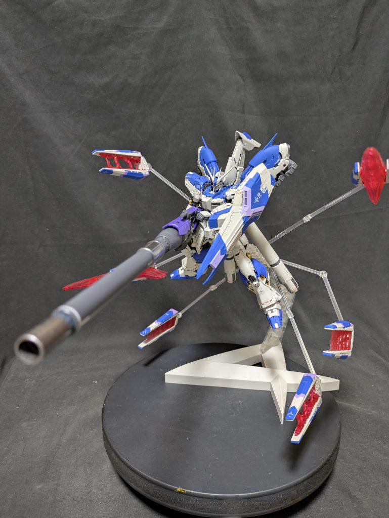 ハイパーメガバズーカランチャー&フィンファンネルエフェクトパーツ