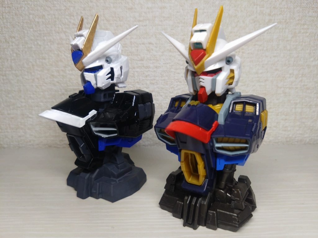 基本色との比較過去作のフリーダムと同系のカラーにしました。ゴールドの主張が低くなったので落ち着いた印象になったと思います