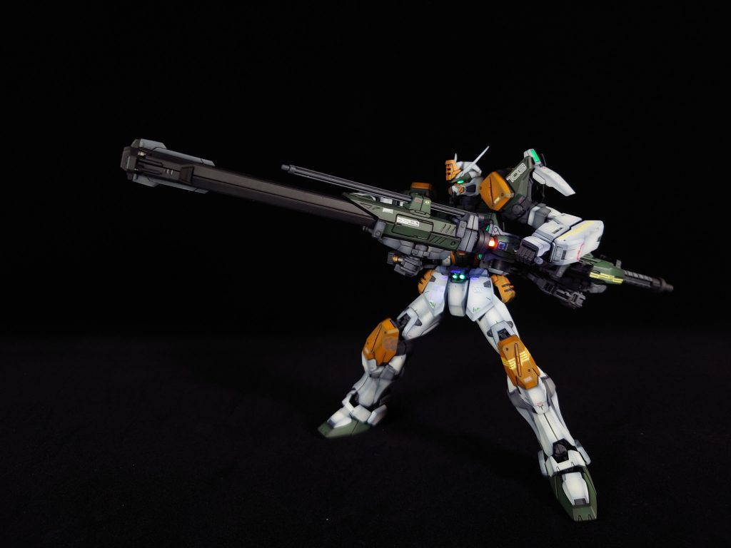 連結をして対装甲散弾砲です。やはりバスターと言えば、この長物砲撃スタイルですよね。