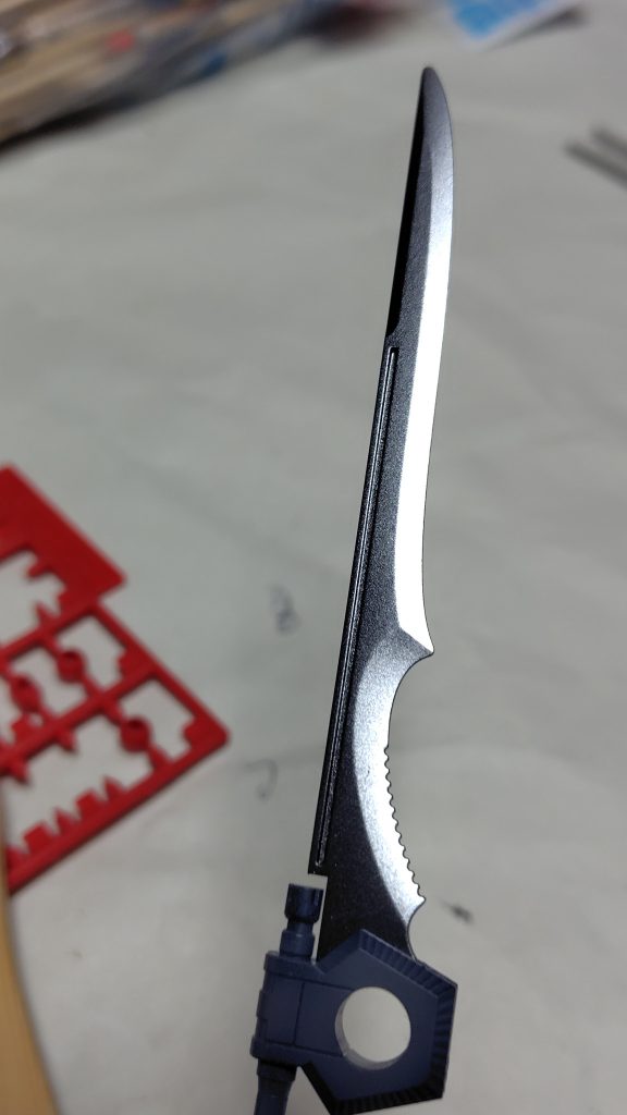 作品名：青い戦国アストレイ製作中<p>もうすぐ完成する予定だったけど、どうせなら追加武装とか作って改良型とコンパチに出来る様にしてアナザーイベントに出すか。</p>
