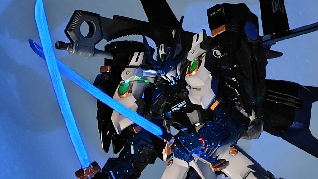 戦国アストレイ「双炎」・「蒼穹」–2枚目/制作者：バナナ味リンクス