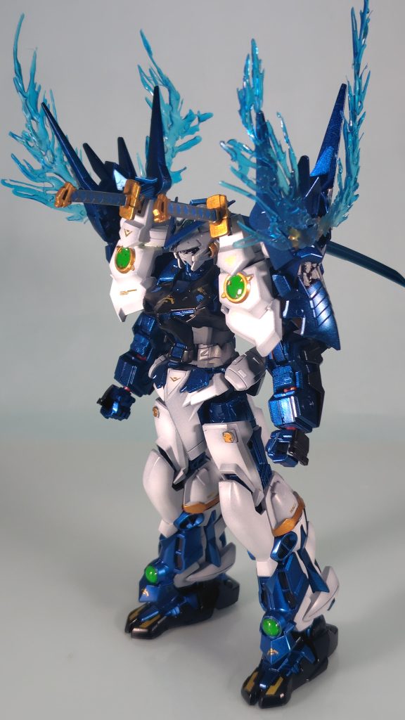 炎のエフェクトは手作り。