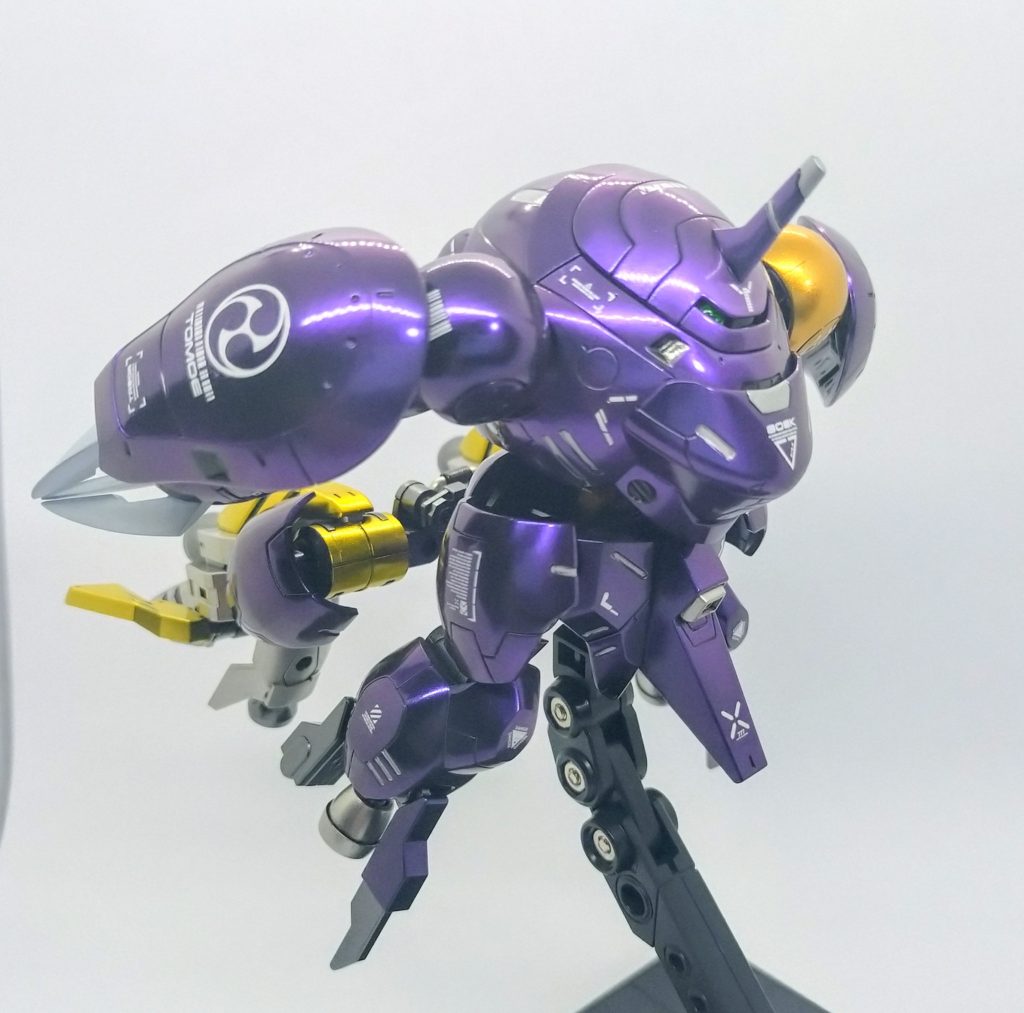 ・パーツ換装で高機動『クラブハイレッグ』モードに元のモンキークラブロディは宇宙用MSで両手クローと面白いMSですねデザイン的にそのまま水中でも活躍しそうです(^ω^)