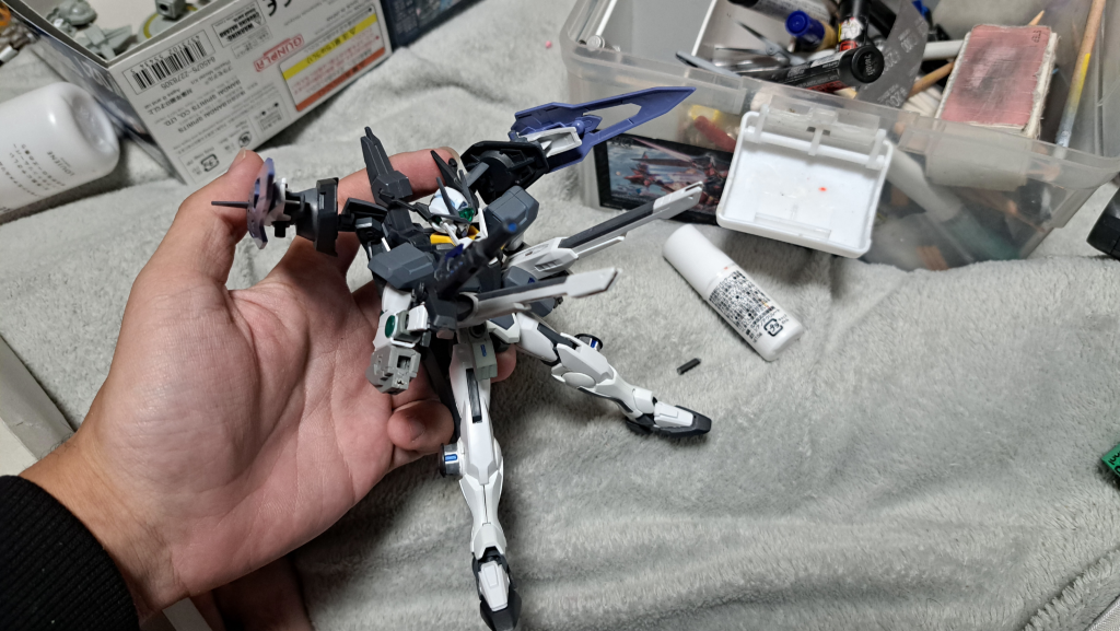 ハイマットフルバースト的なやつも出来ます。もうカッコ良すぎる！(自画自賛)23日のビルドブースターセットも楽しみだ…