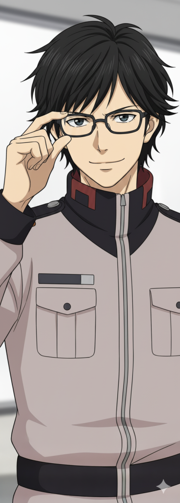 眼鏡クィっと！　変更しました！