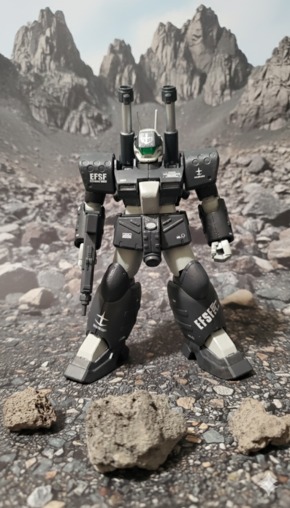 ガンキャノン量産型・北米戦仕様風–2枚目/制作者：『天倍』　ヤー・ホイホイ　『罪プラ崩師』