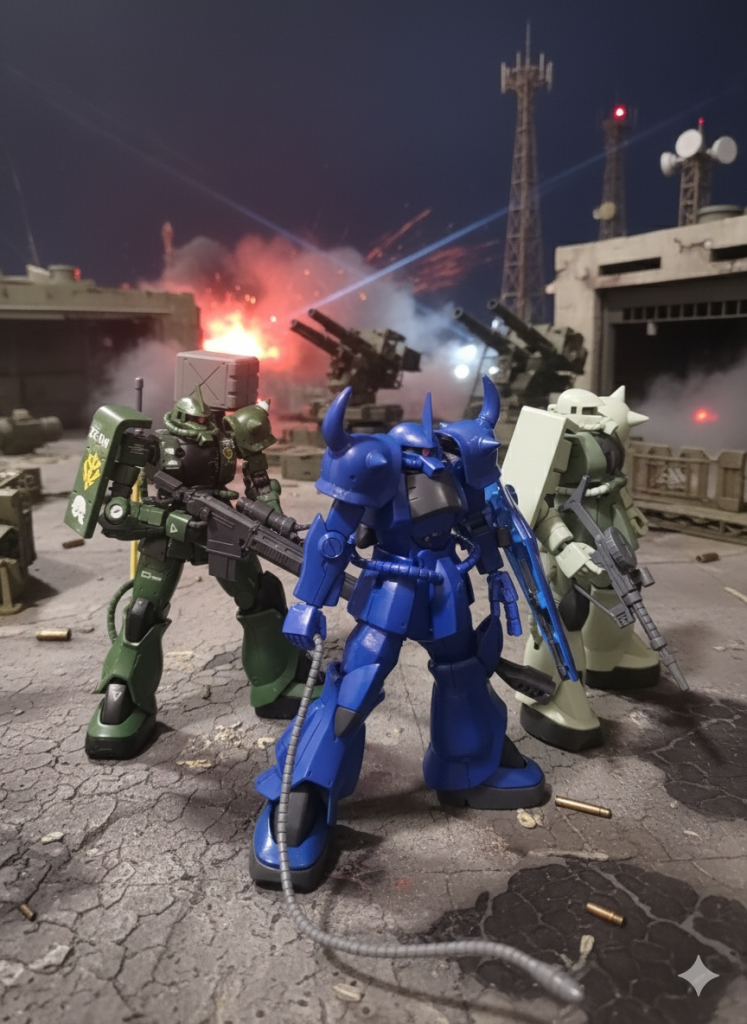 旧HG ブルーディスティニー1号機–3枚目/制作者：『天倍』　ヤー・ホイホイ　『罪プラ崩師』