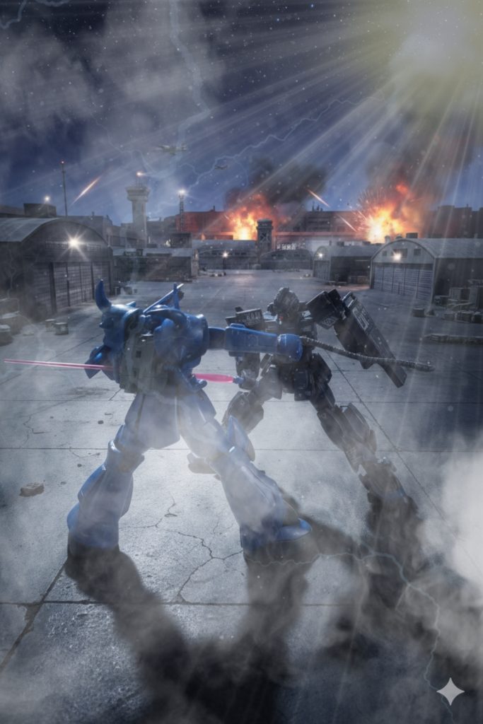 旧HG ブルーディスティニー1号機–8枚目/制作者：『天倍』　ヤー・ホイホイ　『罪プラ崩師』